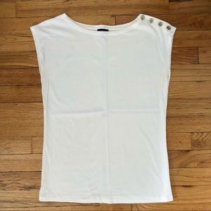 Cream Tank Top from Talbots